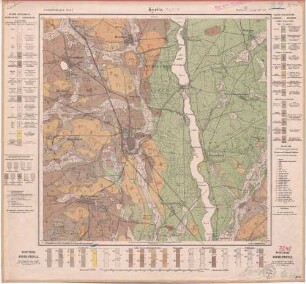 Grad-Abtheilung 44, Blatt 1 [Neue Nr. 3040]: Kyritz : geologische Karte