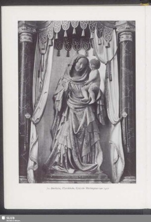 Buxheim, Pfarrkirche, Gotische Muttergottes um 1420