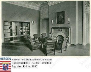 Oranienstein, Nationalpolitische Erziehungsanstalt (Napola) / Schlossbücherei - Dietrich-Eckert-Zimmer