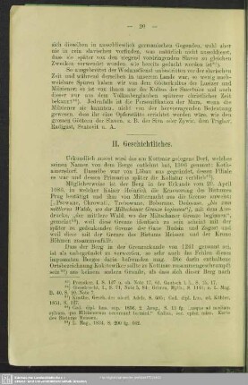 II. Geschichtliches