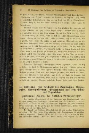 Hatmann's "Analyse des kindlichen Gedankenkreises"
