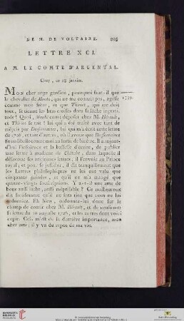 (Lettre XCI - C)