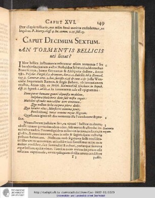 Pars Tertia. Caput XVI.