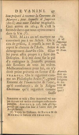 13. Il est soupconné en Italie & passe en France.