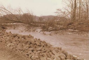 Dammbruch am Stichkanal Osnabrück/Mittellandkanal