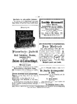 Briefkasten des pädagogischen Seminars