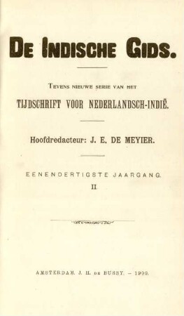 31,2.1909: De indische gids