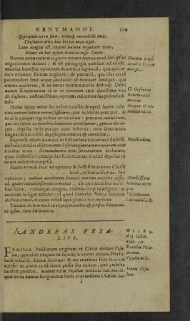 Andreas Vesalius.