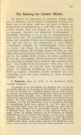Die Haltung der fremden Mächte