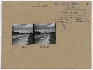 Autobahnzubringer. Berlin, Köpenick, Adlergestell