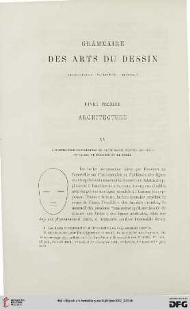 13: Grammaire des arts du dessin, 1, Architecture, 15-17 : architecture, sculpture, peinture
