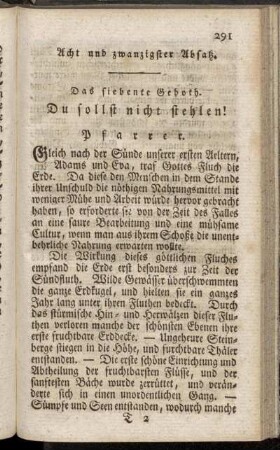 Das siebente Geboth.