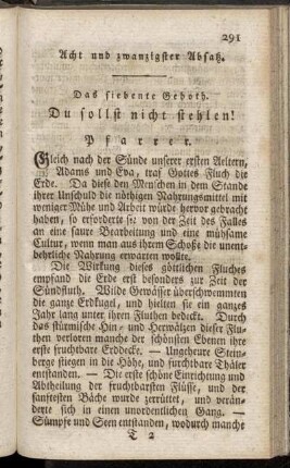 Das siebente Geboth.