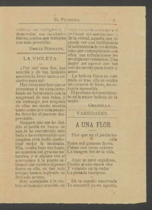 La violeta.