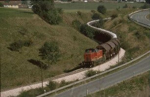 Burladingen Lok 124 Hzl Schublok Gdg309 Salzzug
