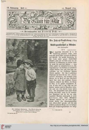 Heft 22 (15. August 1894)