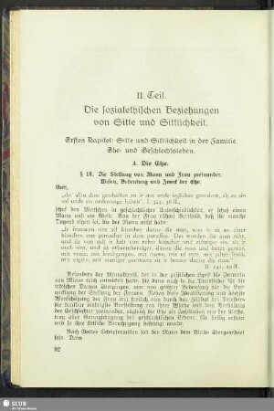 II. Die sozialethischen Beziehungen von Sitte und Sittlichkeit