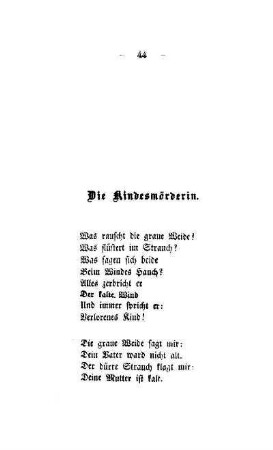 Die Kindsmörderin