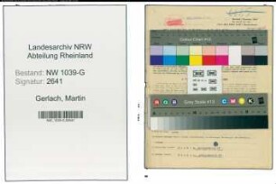 Entnazifizierung Martin Gerlach , geb. 29.12.1897 (Polizist)