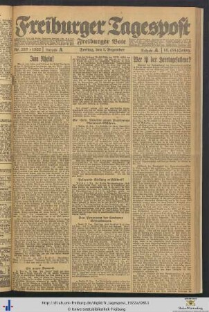 Nr. 297-319 (Dezember 1922)