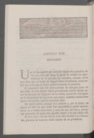 Capítulo XLVI - Espiando