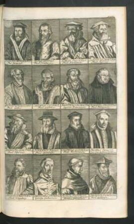 Porträts von Theologen etc.
