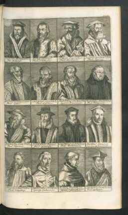Porträts von Theologen etc.