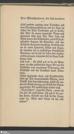 Eine Wirtschafterin, die sich wundert