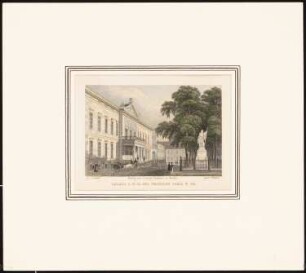 Palais Prinz Karl (Palais am Wilhelmplatz), Berlin (Umbau Palais des Johanniterordens): Perspektivische Ansicht