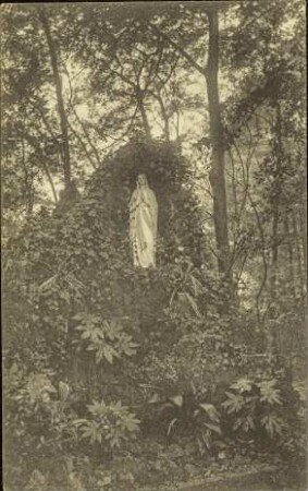 Pensionat Nonnenwerth - Lourdes-Grotte. [R]