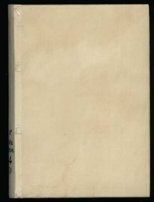 Motetten. Tenor : Autograph. Drei Stimmbücher