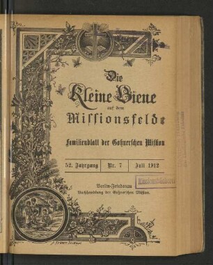 Nr. 7. Juli 1912