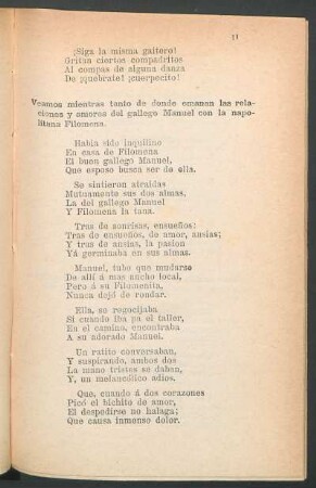 Veamos mientras tanto de donde emanan las relaciones y amores del gallego Manuel con la napolitana Filomena.