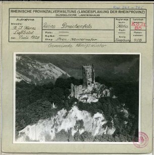 Königswinter, Drachenfels, Burgruine