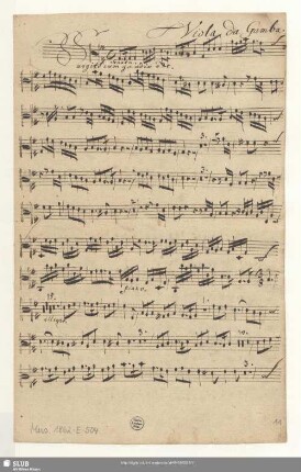 Viola da Gamba.