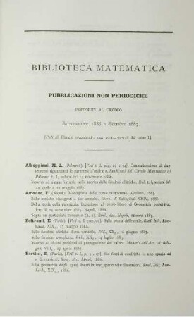Biblioteca matematica.