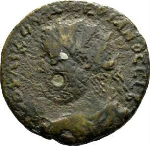 Münze, 253-260 n. Chr.