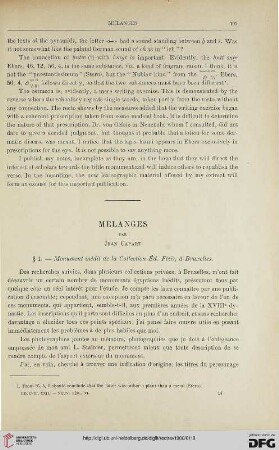 Mélanges