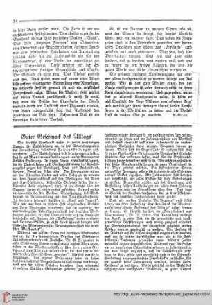 N.F. 1.1921 S. 14-15: Guter Geschmack des Alltags