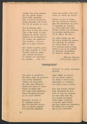 "Bosquejo"