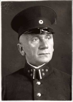 Polizeihauptmann Mohr (Führer der Inspektion West bis Dezember 1931)