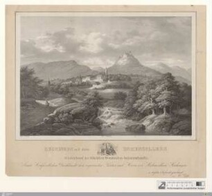 Hechingen mit dem Hohenzollern : Stammburg der Königlich Preussischen Regentenfamilie