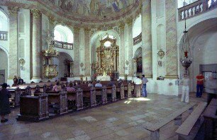 Kappel [Waldsassen]: Barockkirche zur Heiligen Dreifaltigkeit, Inneres