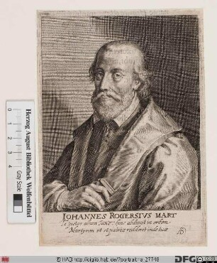 Bildnis John Rogers (Ps. Thomas Matthew)