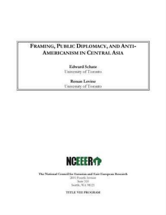 Framing, public diplomacy, and anti-Americanism in Central Asia
