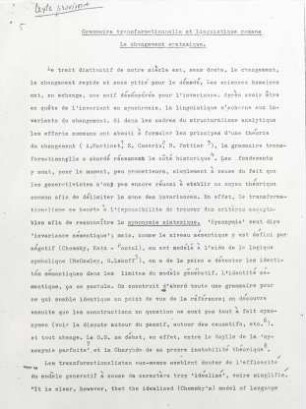 1-14, Texte provisoire