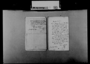 Schreiben von Julius Jolly, Karlsruhe, an August Lamey: Verhandlungen über Kirchenbauten.