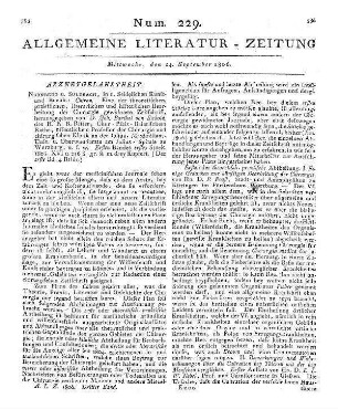 Chiron : eine der theoretischen, praktischen, literarischen und historischen Bearbeitung der Chirurgie gewidmete Zeitschrift. Bd. 1, St. 1. Hrsg. von J. B. v. Siebold. Nürnberg, Sulzbach: Seidel 1805