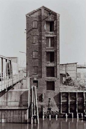 Lagerhalle, Freihafen Hamburg 1978