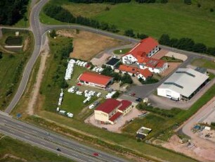 Geschwenda : Gewerbegebiet an der BAB A 71